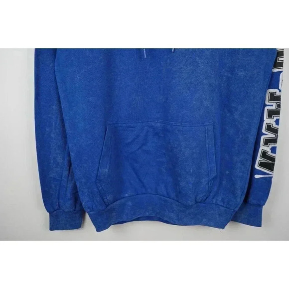 Pacman Hoodie Bandai Blue Gaming Classic Retro Men's Small #581 - Picture 4 of 15